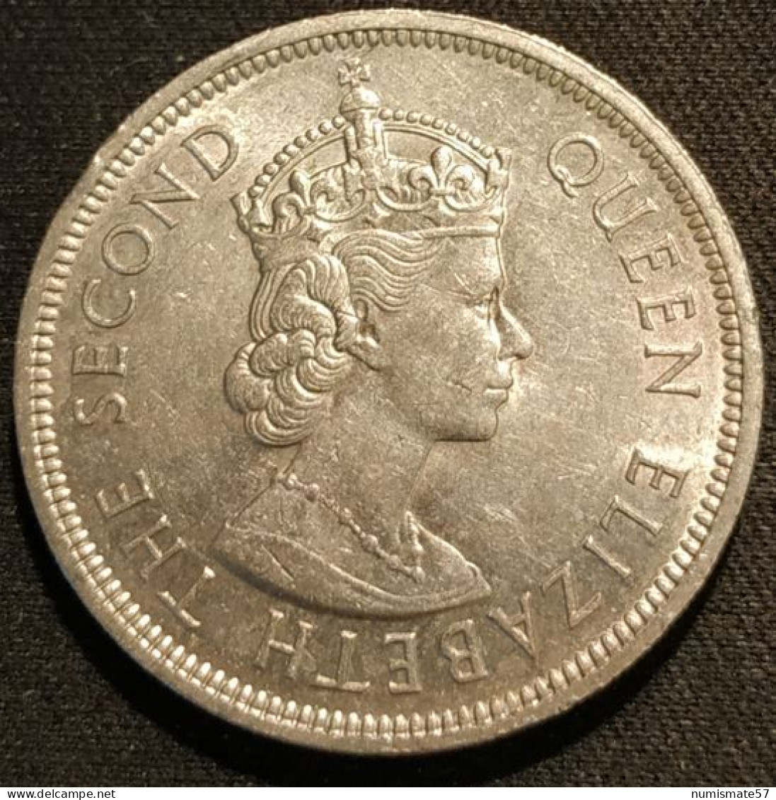 HONG KONG - 1 DOLLAR 1972 - Elizabeth II - 1ere Effigie - KM 35 - Hong Kong