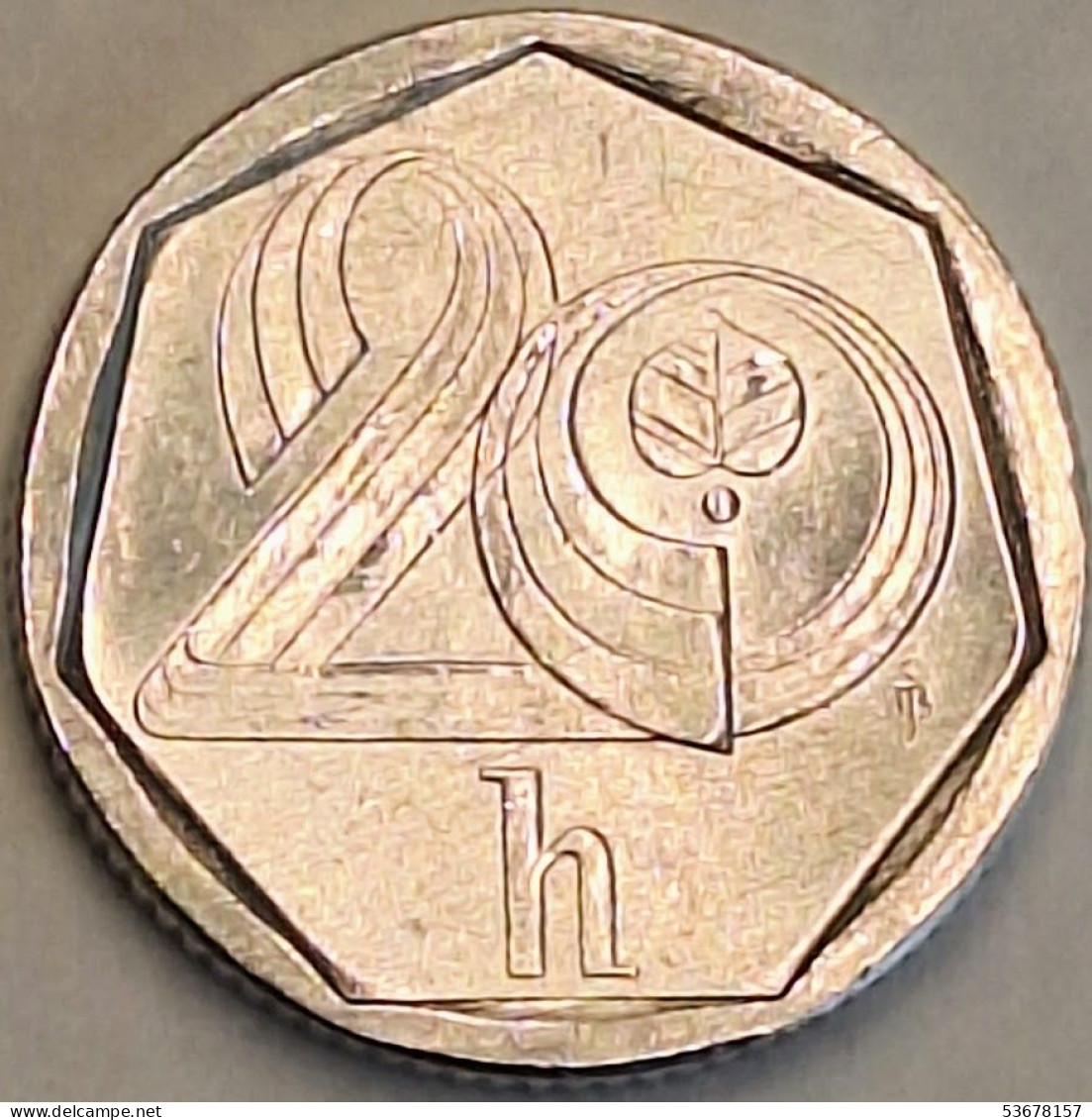 Czech Republic - 20 Haleru 1997(m), KM# 2.1 (#3627) - Tchéquie