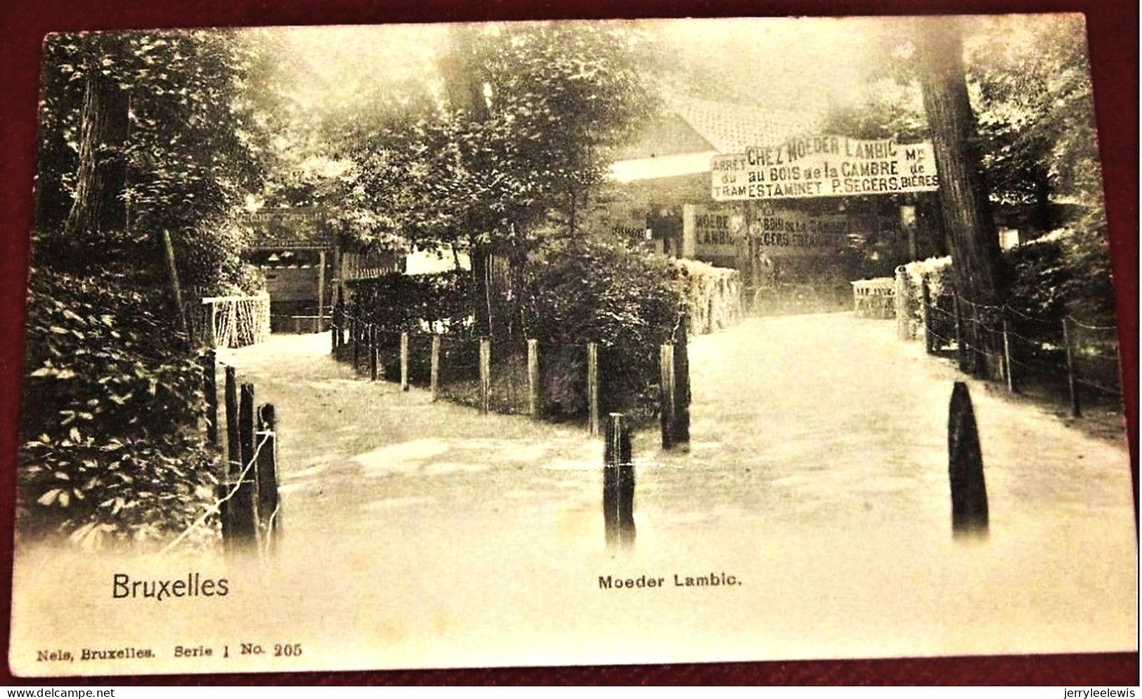 BRUXELLES  -  BRUSSEL -   " Chez Moeder Lambic " Au Bois De La Cambre - - Cafés, Hotels, Restaurants