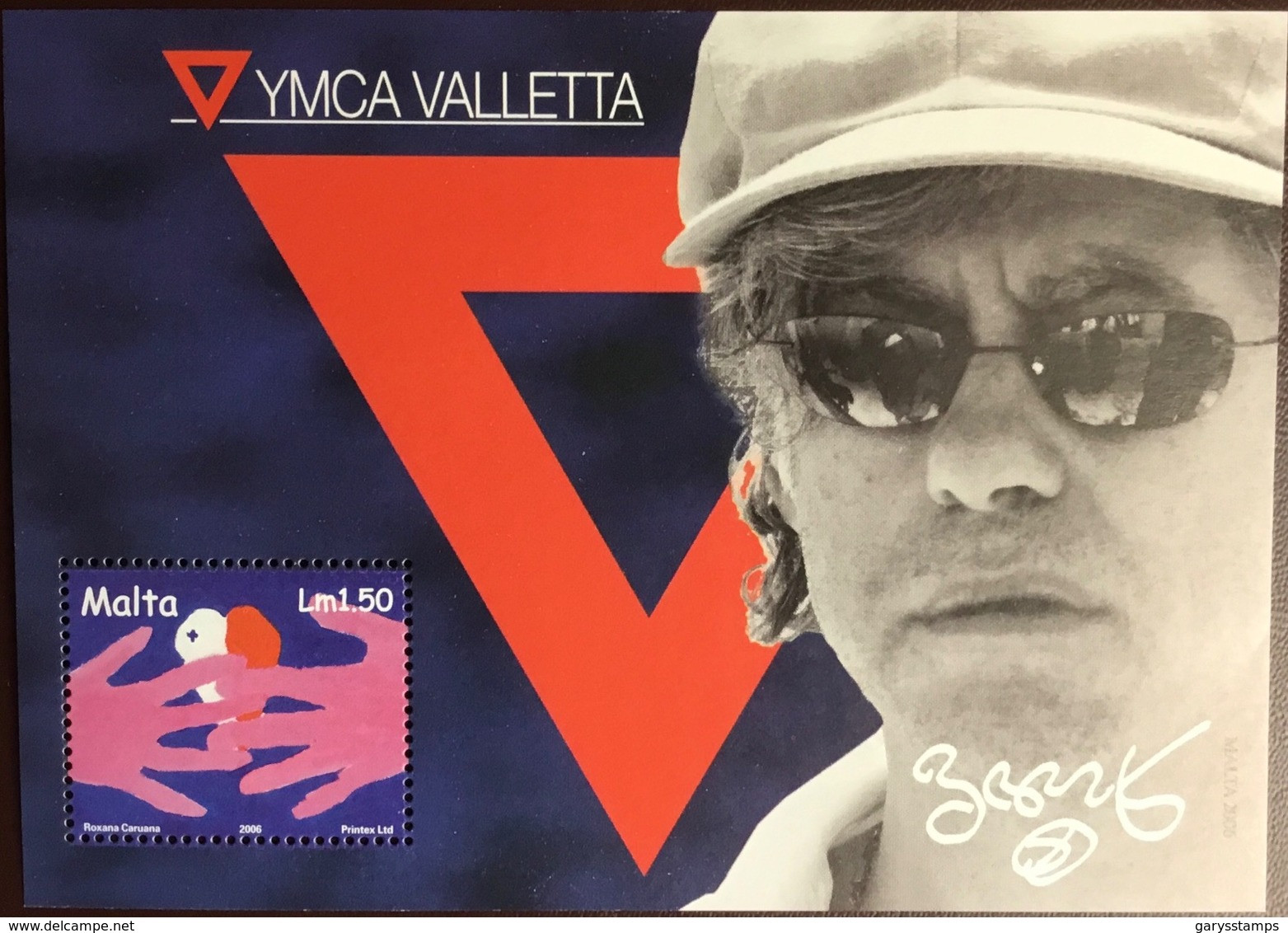 Malta 2006 YMCA Bob Geldof Minisheet MNH - Malte