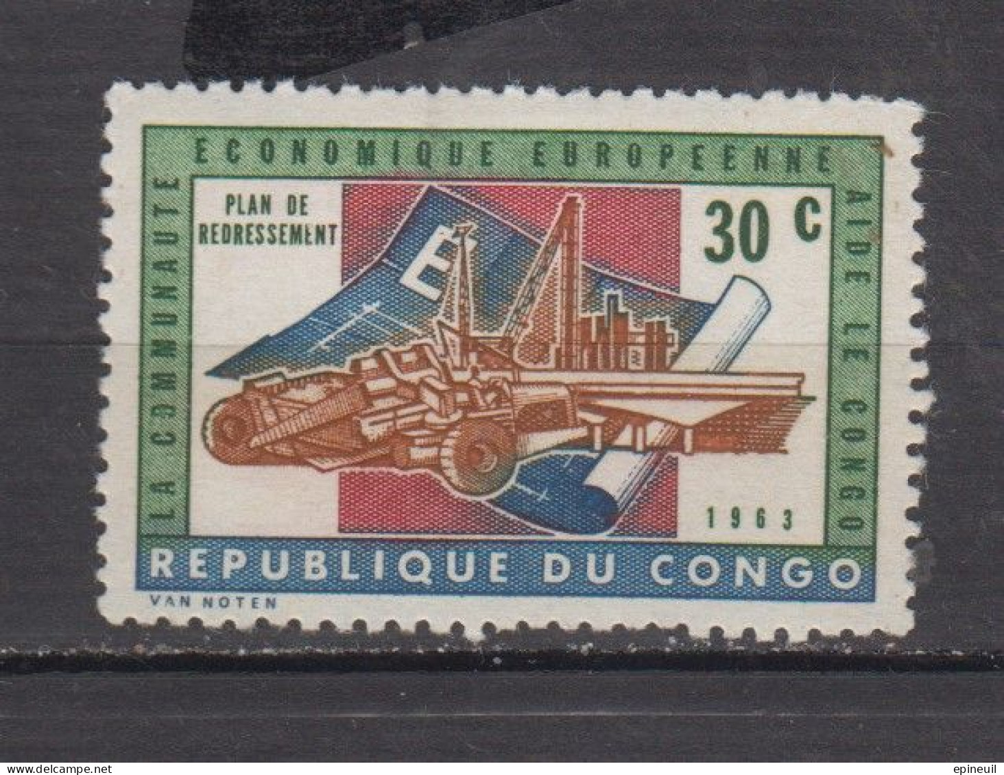 CONGO * 1963 YT N° 508 - Neufs