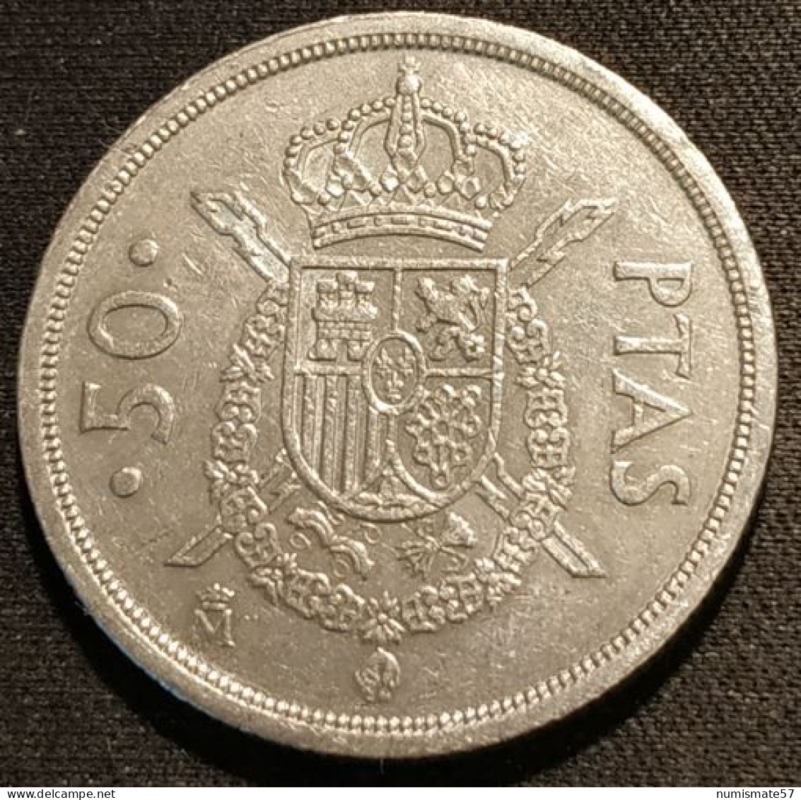 ESPAGNE - ESPANA - SPAIN - 50 PESETAS 1983 - Juan Carlos I M Couronné - KM 825 - 50 Peseta