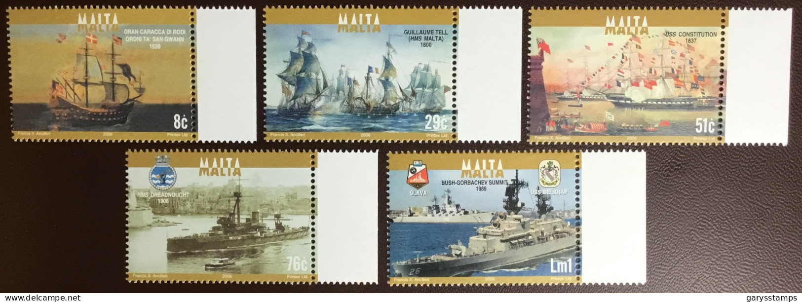 Malta 2006 Naval Vessels Ships MNH - Malte