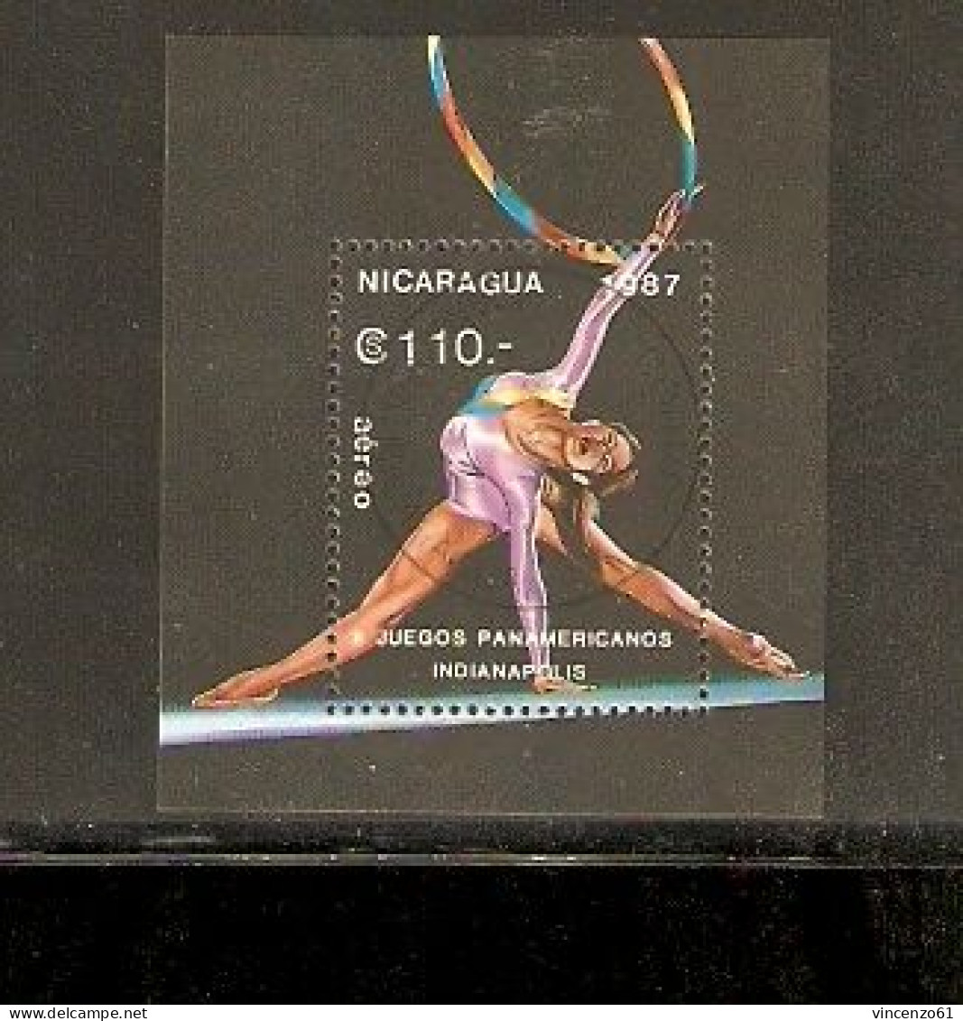 NICARAGUA JUEGOS PANAMERICANOS INDIANAPOLIS 1987 - Gymnastics