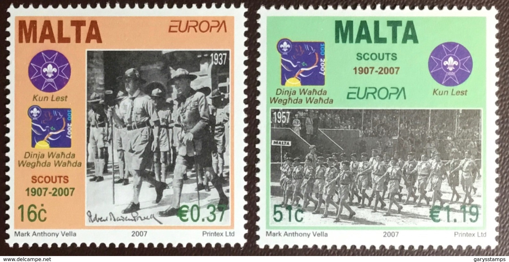 Malta 2007 Europa MNH - Malte