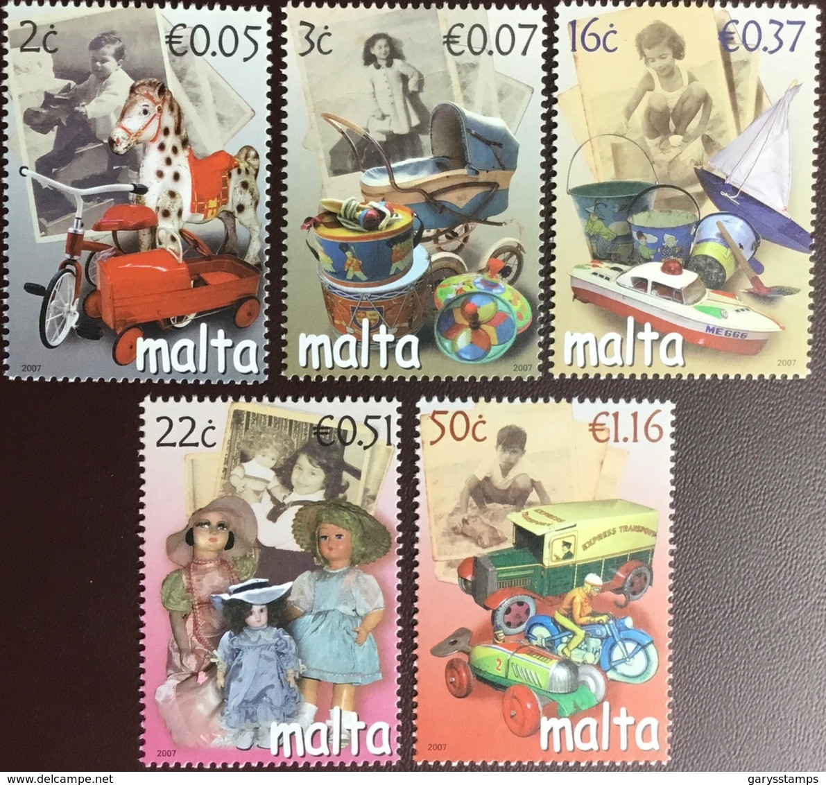 Malta 2007 Antique Toys MNH - Malta