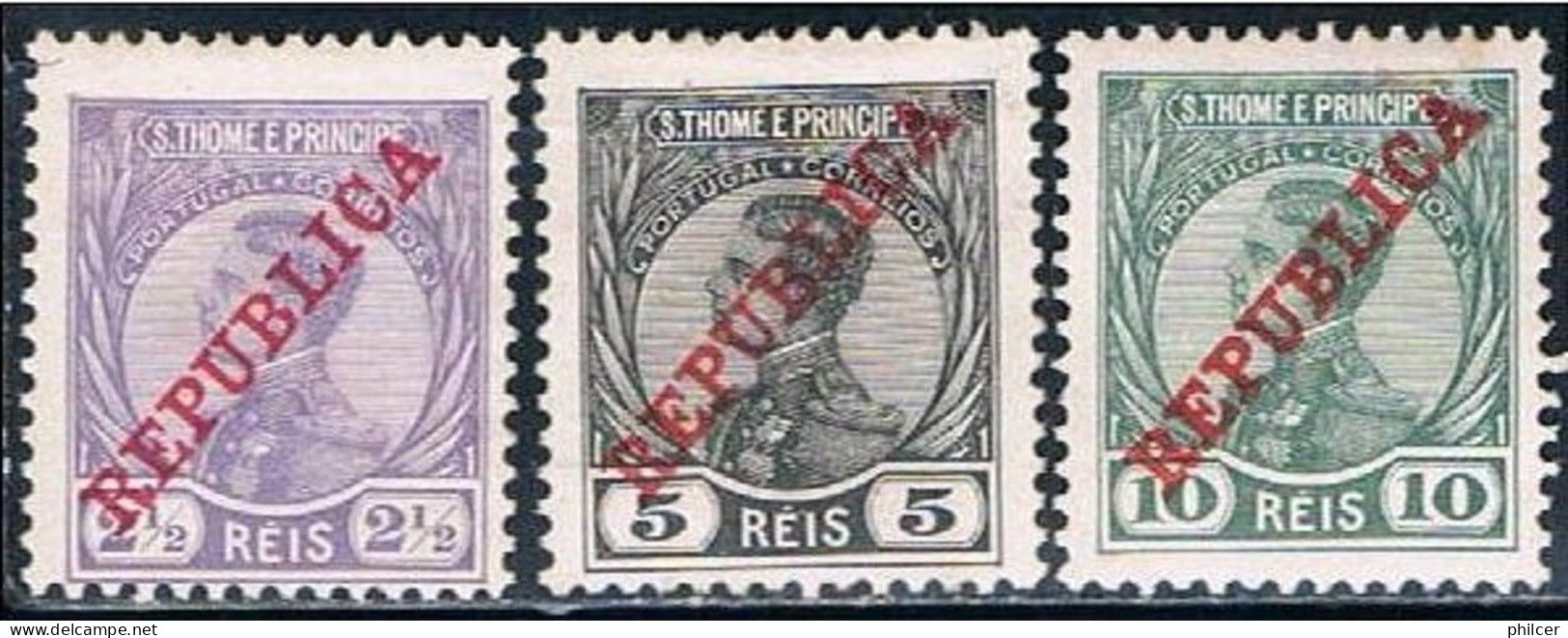S. Tomé, 1912, # 111/3, MH - St. Thomas & Prince
