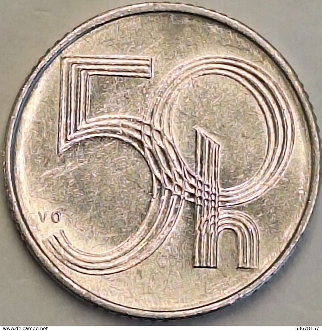 Czech Republic - 50 Haleru 1993(m), KM# 3.1 (#3630) - Tchéquie