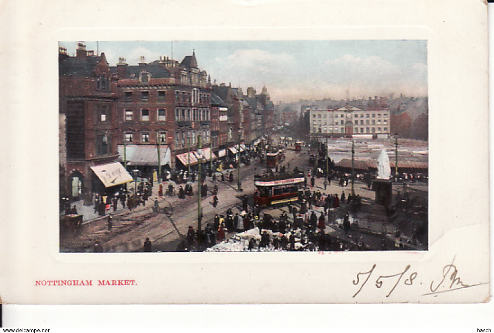 2811	9	Nottingham Market (1908)  - Nottingham
