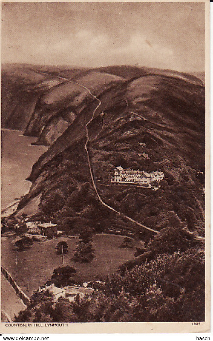 2811	39	Countisbury,  Hill Lynmouth (see Corners And Back Side) - Lynmouth & Lynton