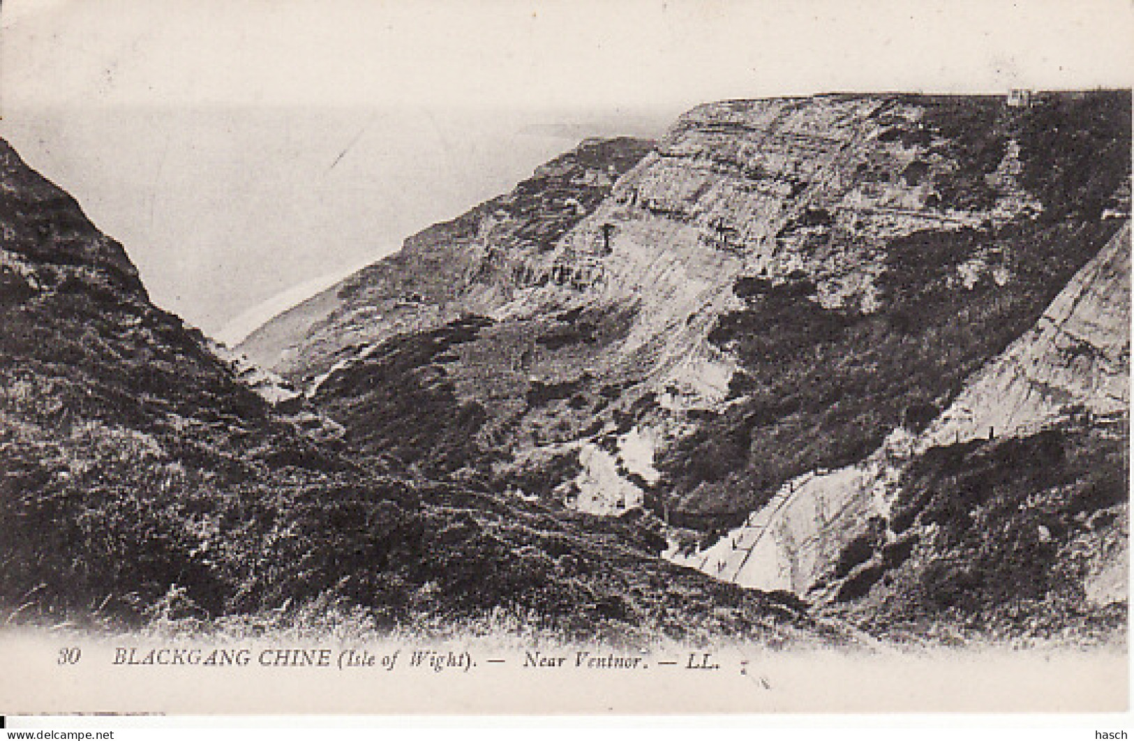 2811	67	Blackgang Chine, Near Ventnor 1912 (see Corners) - Ventnor