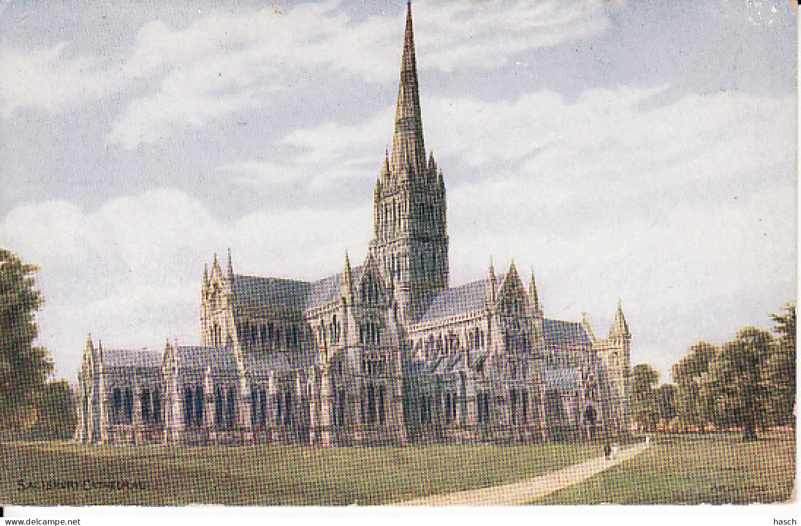 2811	79	Salisbury Cathedral (see Corners)  - Salisbury