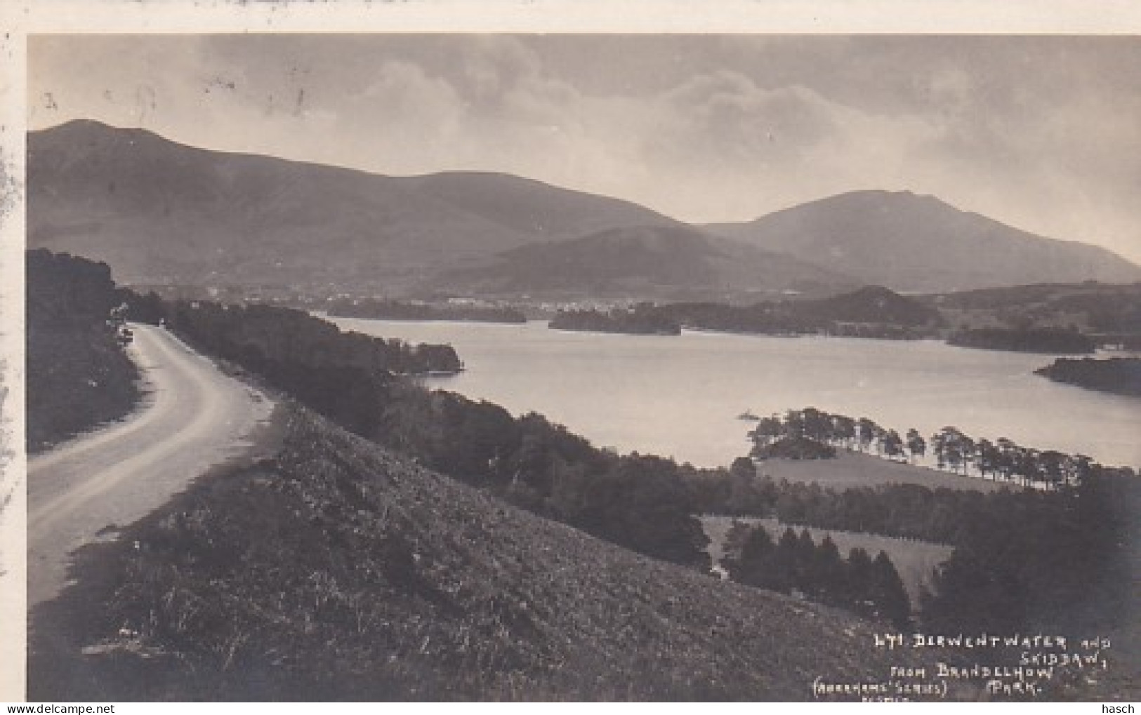 2811	148	Derwentwater And Skiddaw 1923 (see Corners) - Autres & Non Classés
