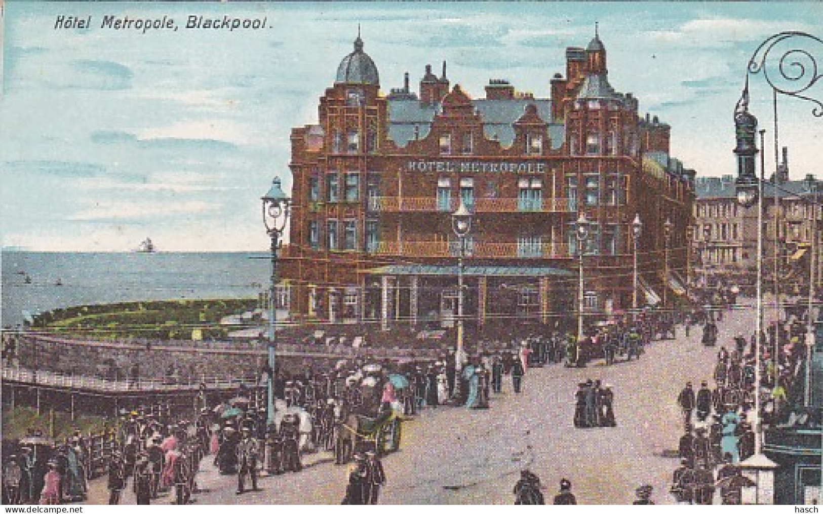 2811	166	Blackpool, Hotel Metropole (see Corners) - Blackpool