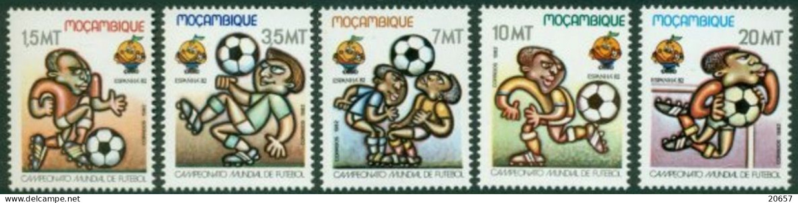 Mozambique Moçambique 0870/74 Mondial Football España 82 - 1982 – Espagne