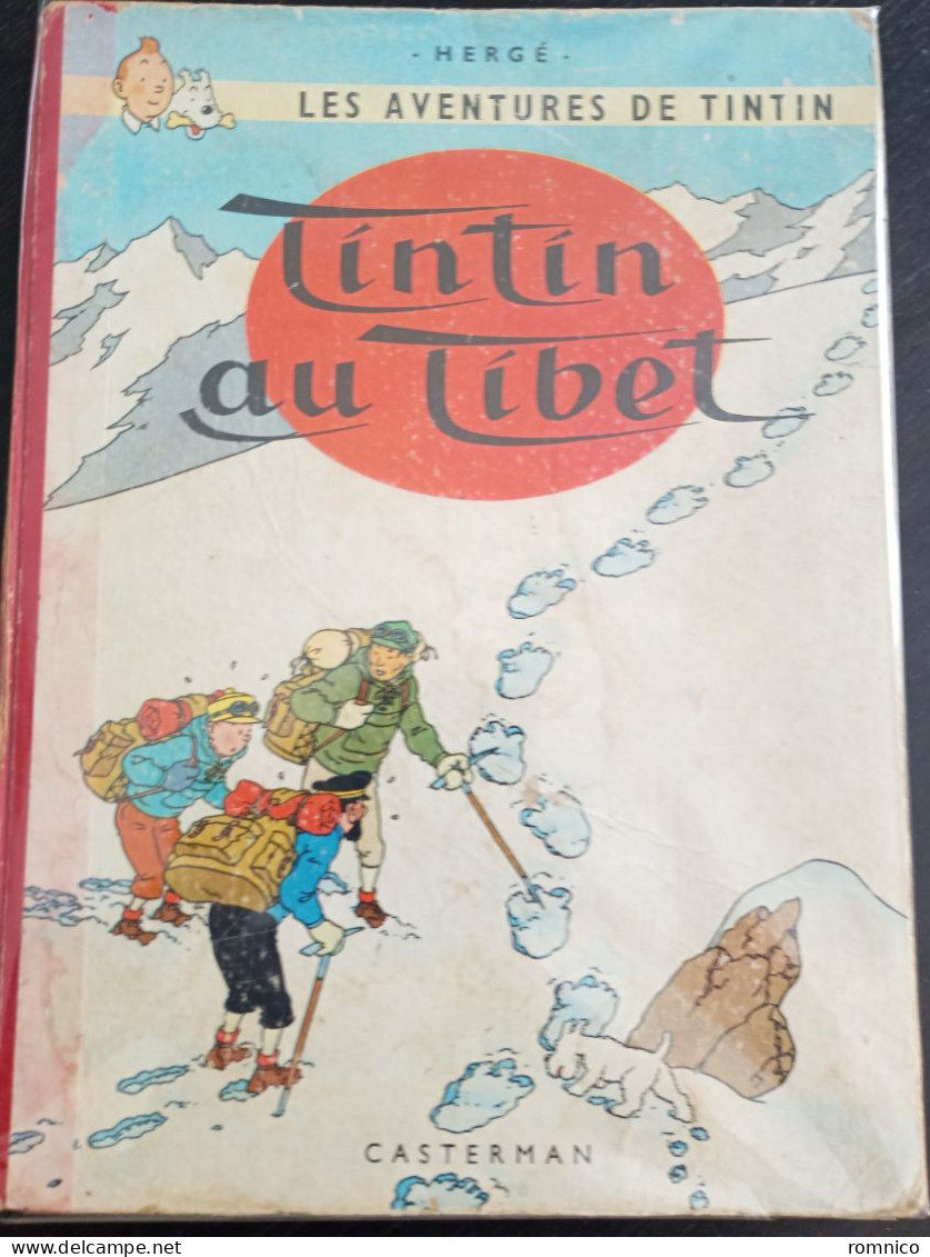 Tintin Au Tibet EO 1960 - Tintin