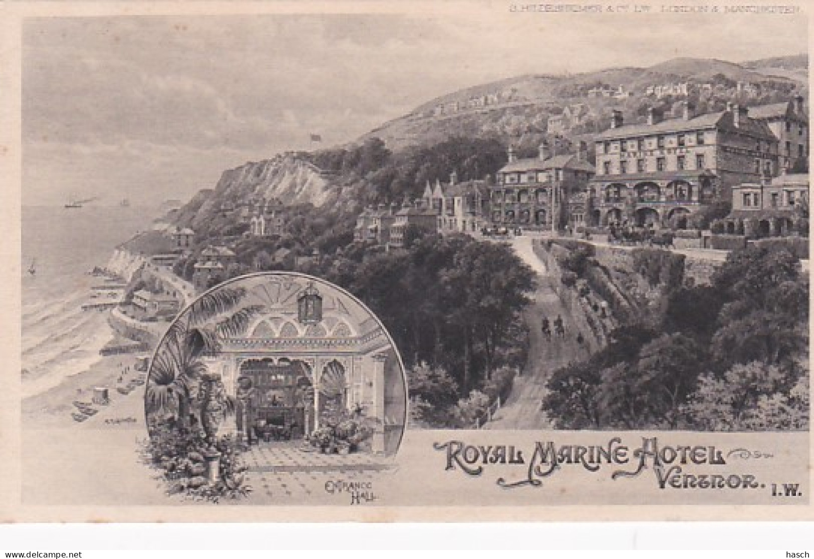 281289Ventnor, Royal Marine Hotel (see Corners) - Ventnor