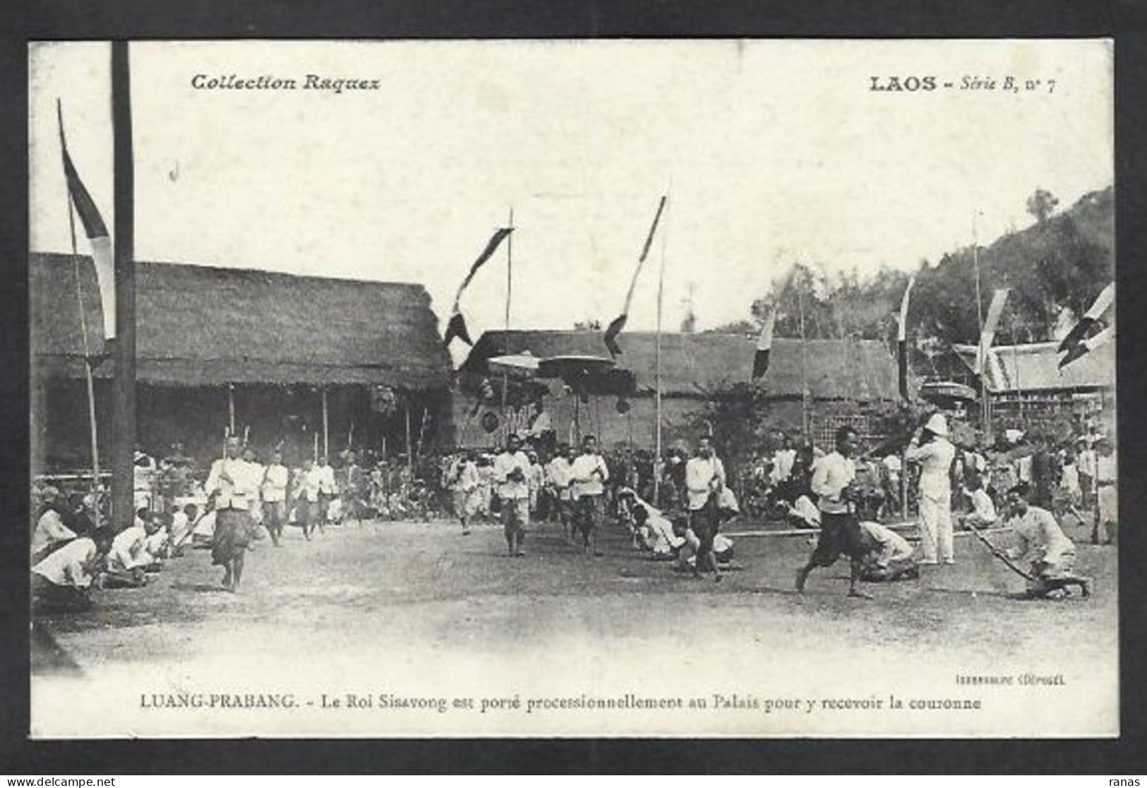 CPA Laos Asie Non Circulé Indochine Le Roi Royalty Luang Prabang - Laos