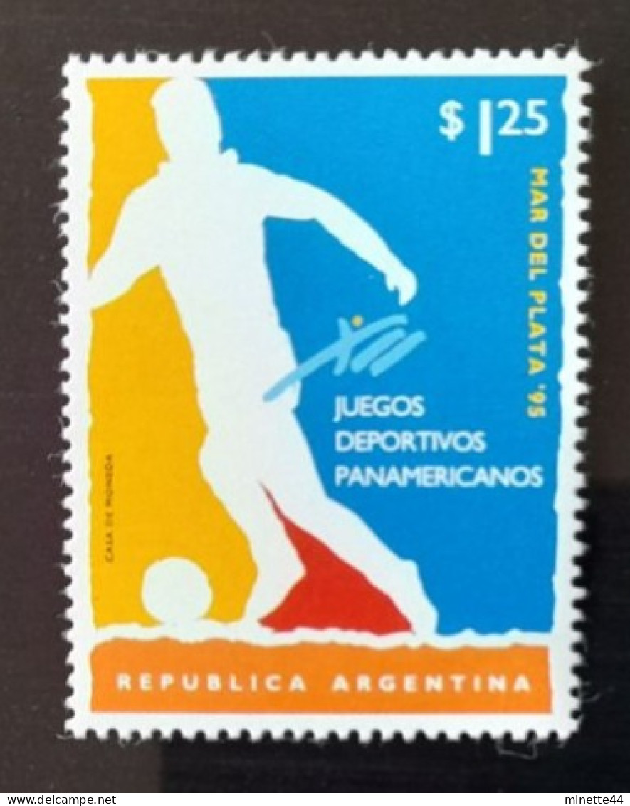 ARGENTINE ARGENTINA 1995  MNH**   FOOTBALL FUSSBALL SOCCER  CALCIO VOETBAL FUTBOL FUTEBOL FOOT - Unused Stamps