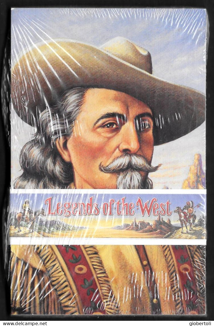 Stati Uniti/United States/États Unis: Set Completo Di 20 Interi Postali, Ancora Sigillati, "Leggendes Of The West",  Com - Indiani D'America