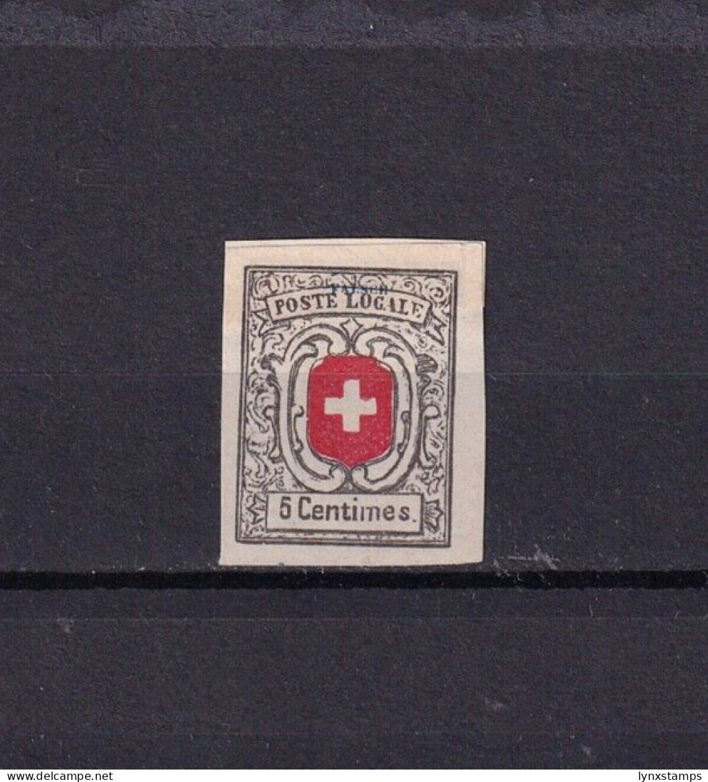 G016 Switzerland 1851 Fake Coat Of Arms - 1843-1852 Federal & Cantonal Stamps