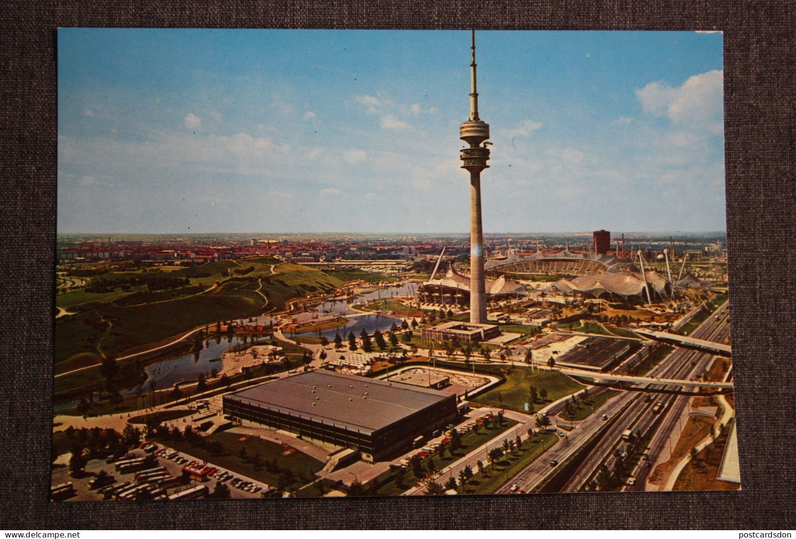 Germany / Munchen Olympiastadion -Stadion  - Stade - Stadium - Old Postcard 1972 Olympic Games - Stadi