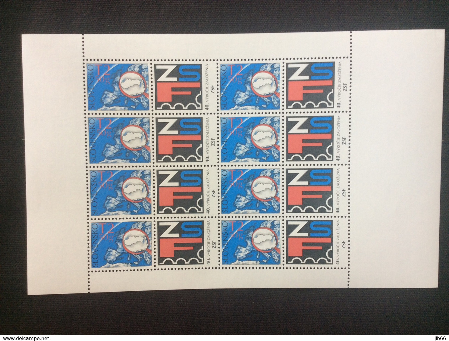Bloc De 8 Timbres + 8 Coupons Philatélie Loupe  Neuf YT 536 / Sheet  2009 Mint Mi 613 Zf - Unused Stamps