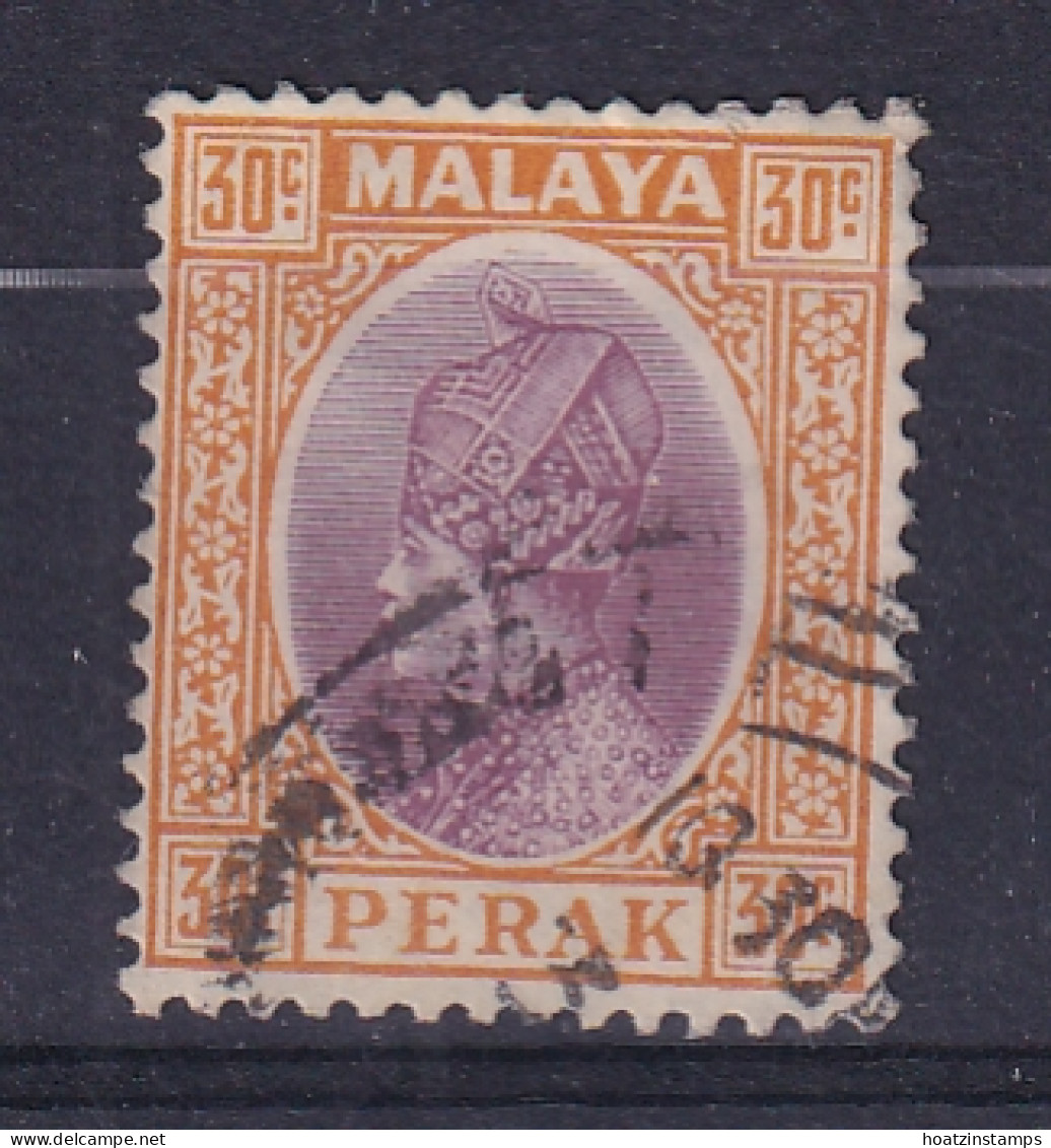 Malaya - Perak: 1935/37   Sultan Iskandar   SG97    30c    Used - Perak