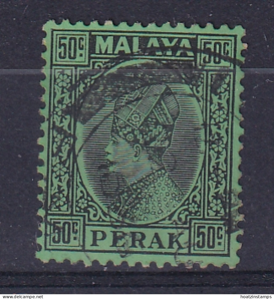 Malaya - Perak: 1935/37   Sultan Iskandar   SG99    50c     Used - Perak