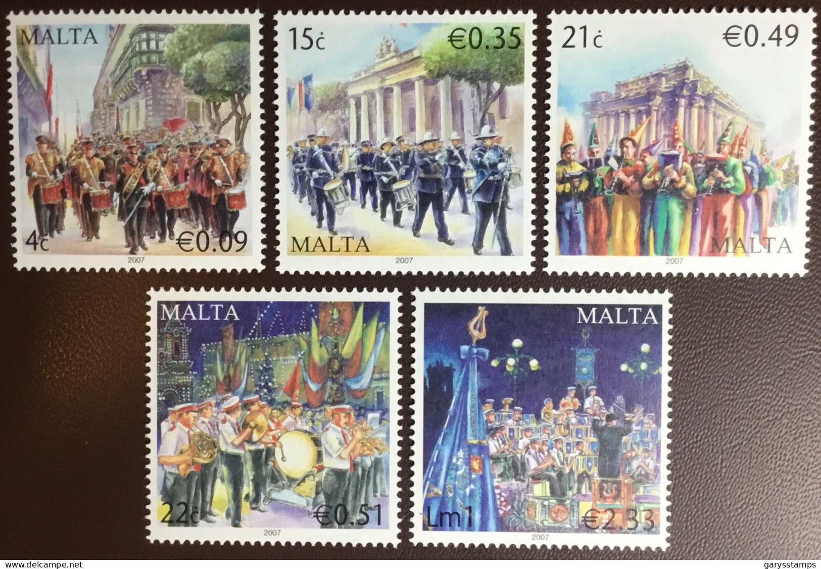 Malta 2007 Maltese Bands MNH - Malte