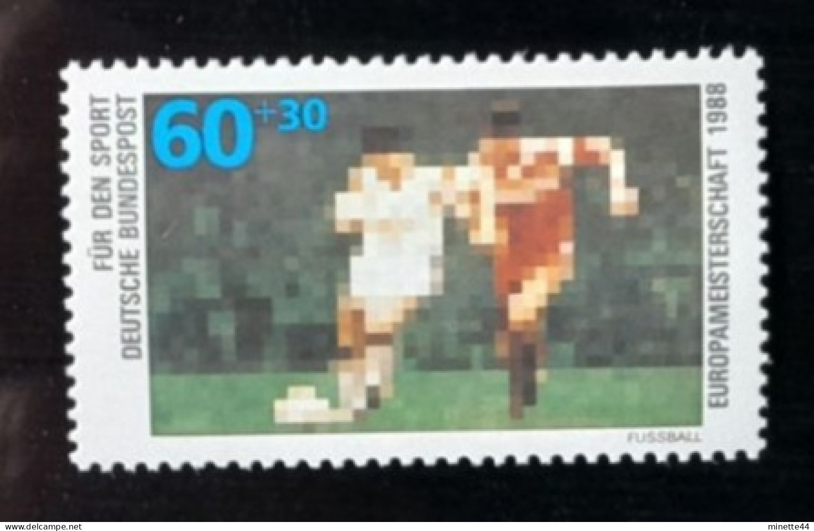 ALLEMAGNE DEUTSCHLAND 1988 MNH**   FOOTBALL FUSSBALL SOCCER  CALCIO VOETBAL FUTBOL FUTEBOL FOOT - Unused Stamps