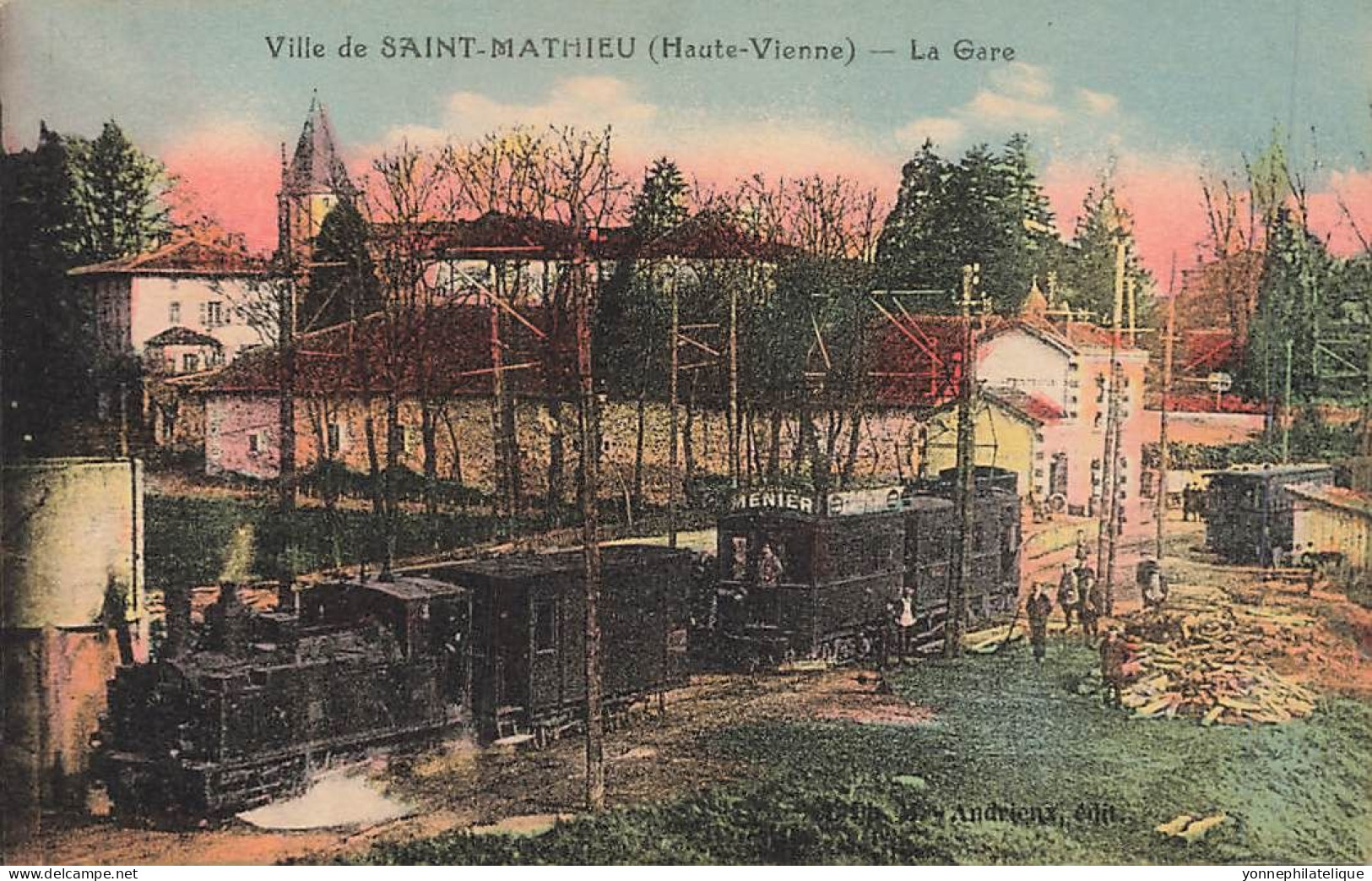 87 - HAUTE-VIENNE - SAINT-MATHIEU - La Gare - 10475 - Saint Mathieu