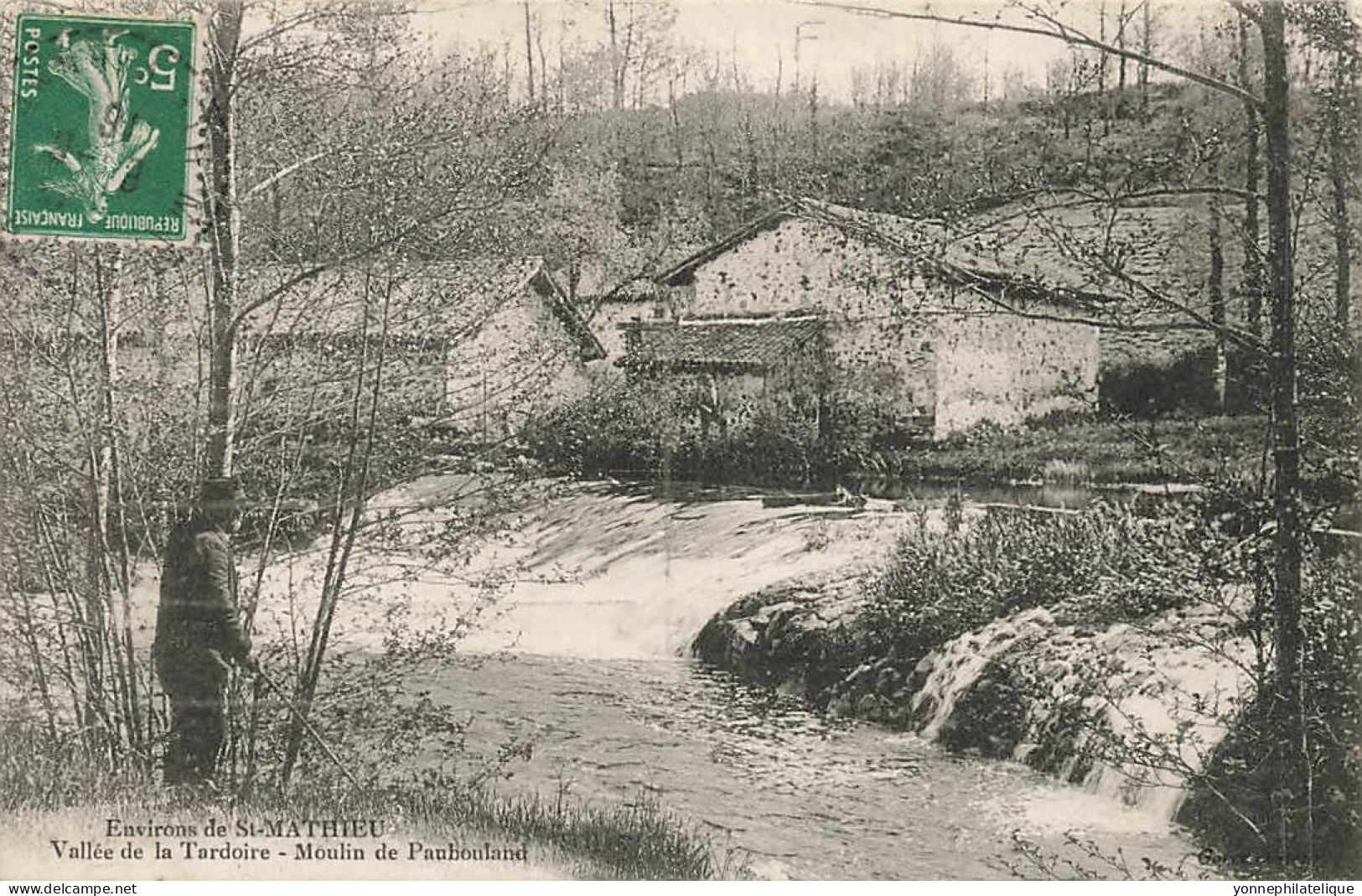 87 - HAUTE-VIENNE - Environs De SAINT-MATHIEU - Vallée De Tardoire - Moulin De Paubouland - 10477 - Saint Mathieu