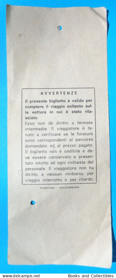 H-0600 * ITALY - 800 Lire Ticket For Bus ACOTRAL Autolinee Extraurbane Latina / EUR Rome - Europe