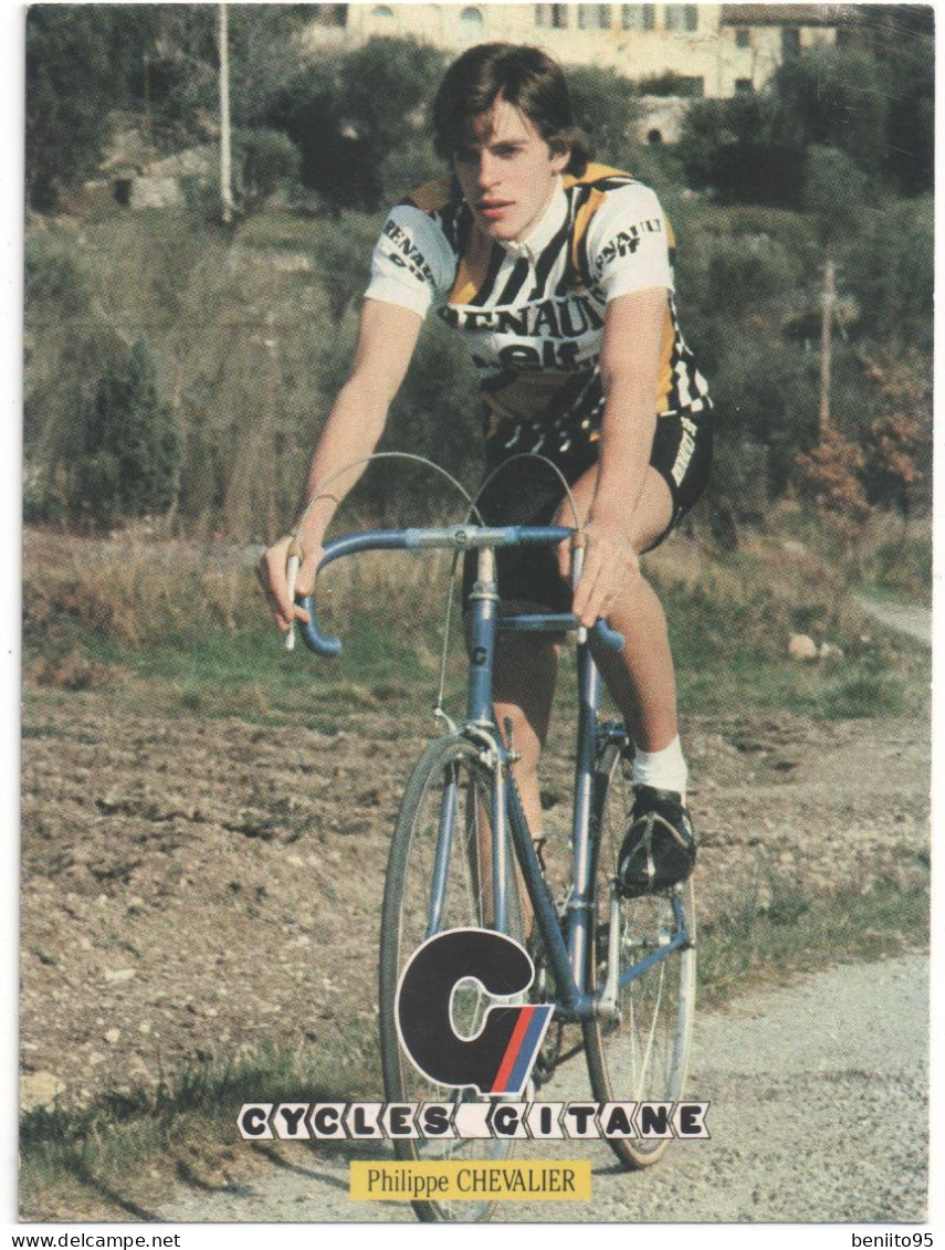 CP Du COUREUR CYCLISTE Philippe CHEVALIER. - Cycling
