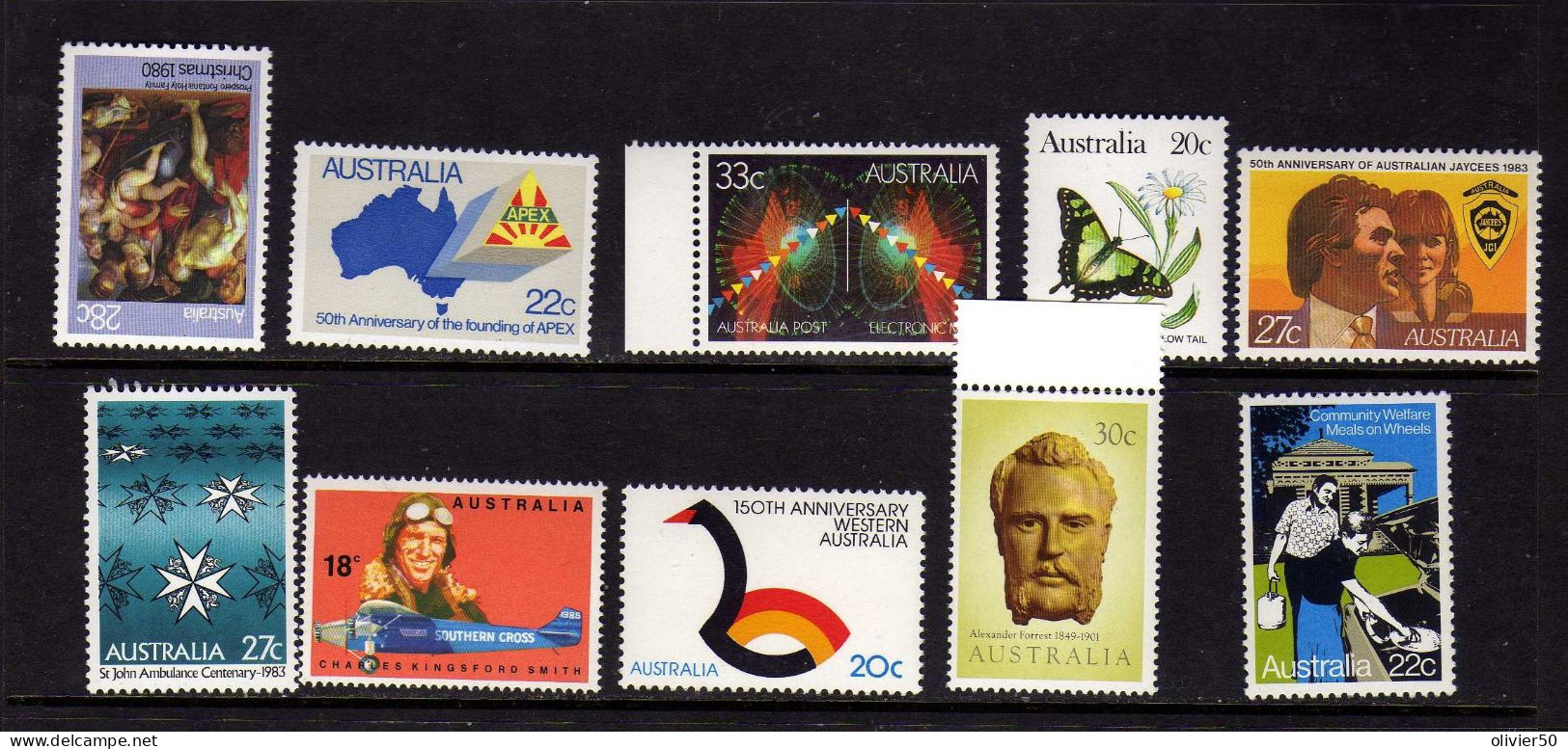 Australie -  Celebrites - Evenements  -Neufs** - MNH - Mint Stamps