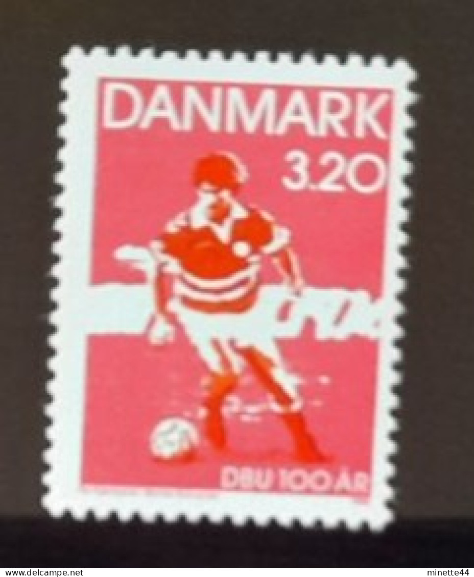 DANEMARK DANMARK 1989  MNH**   FOOTBALL FUSSBALL SOCCER  CALCIO VOETBAL FUTBOL FUTEBOL FOOT - Unused Stamps