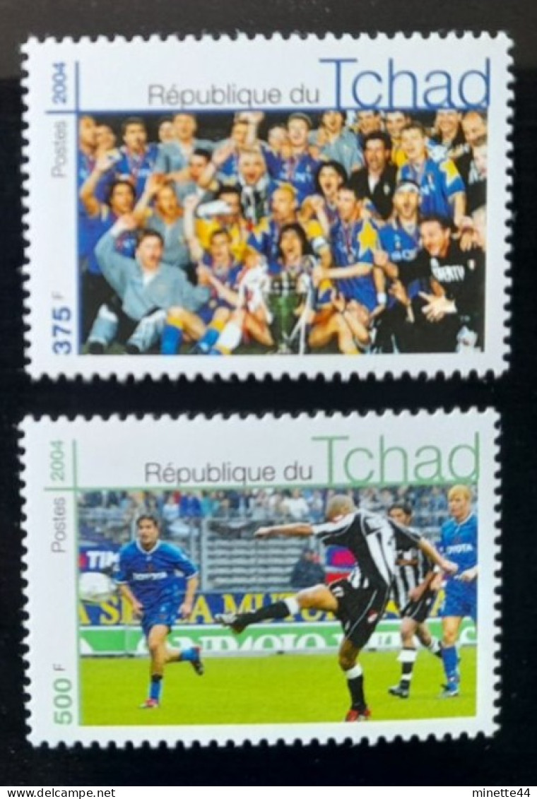 TCHAD 2004 JUVENTUS   MNH**   FOOTBALL FUSSBALL SOCCER  CALCIO VOETBAL FUTBOL FUTEBOL FOOT - Unused Stamps