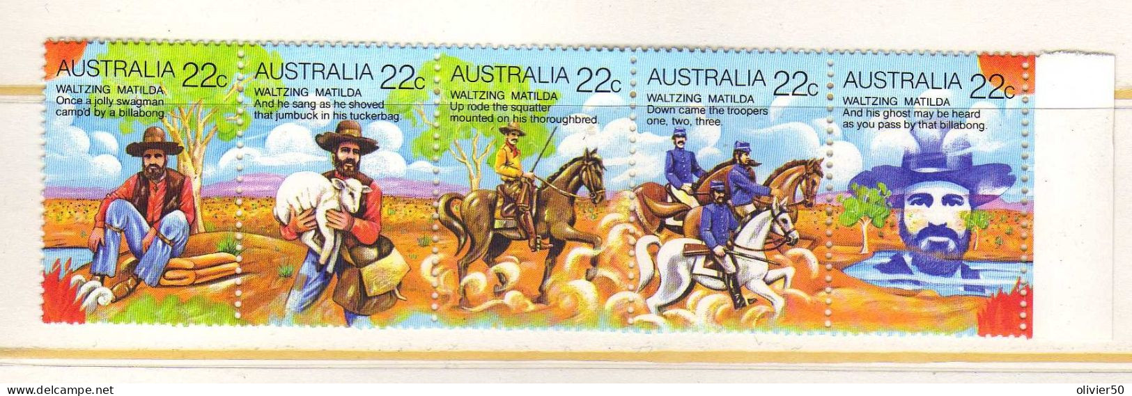 Australie -   Ballade - Watzing Matilda -  -Neufs** - MNH - Ongebruikt