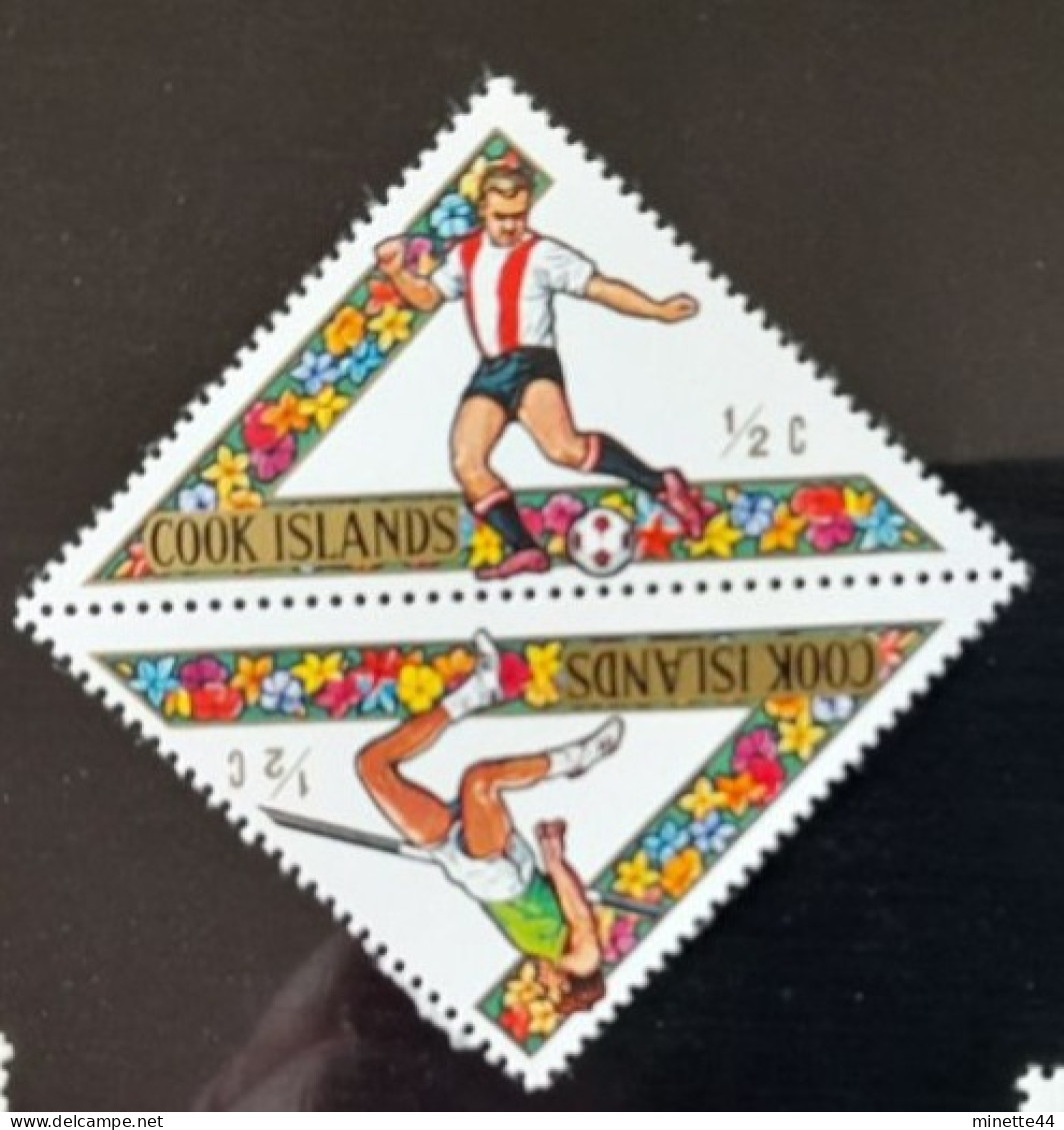 COOK 1969   MNH**   FOOTBALL FUSSBALL SOCCER  CALCIO VOETBAL FUTBOL FUTEBOL FOOT - Unused Stamps