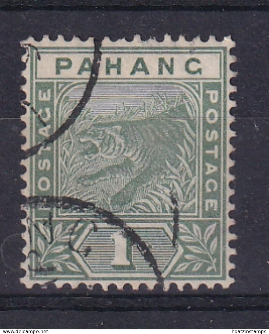 Malaya - Pahang: 1891/95   Tiger    SG11     1c   Used - Pahang