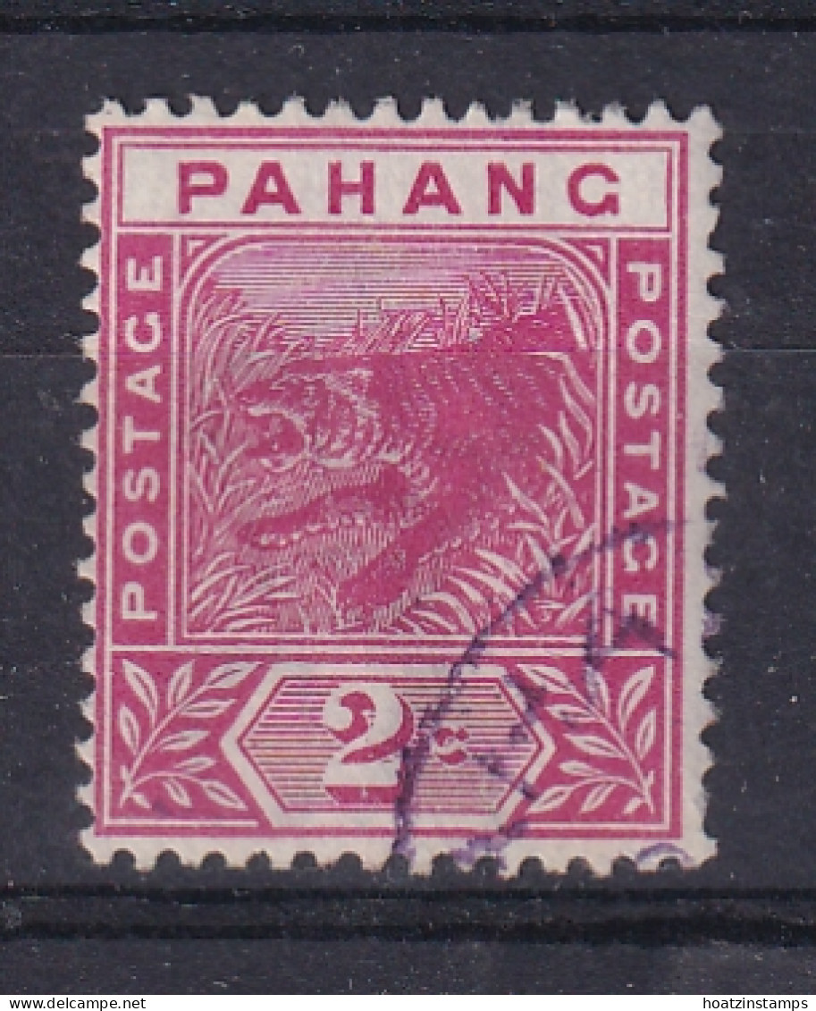 Malaya - Pahang: 1891/95   Tiger    SG12     2c   Used - Pahang