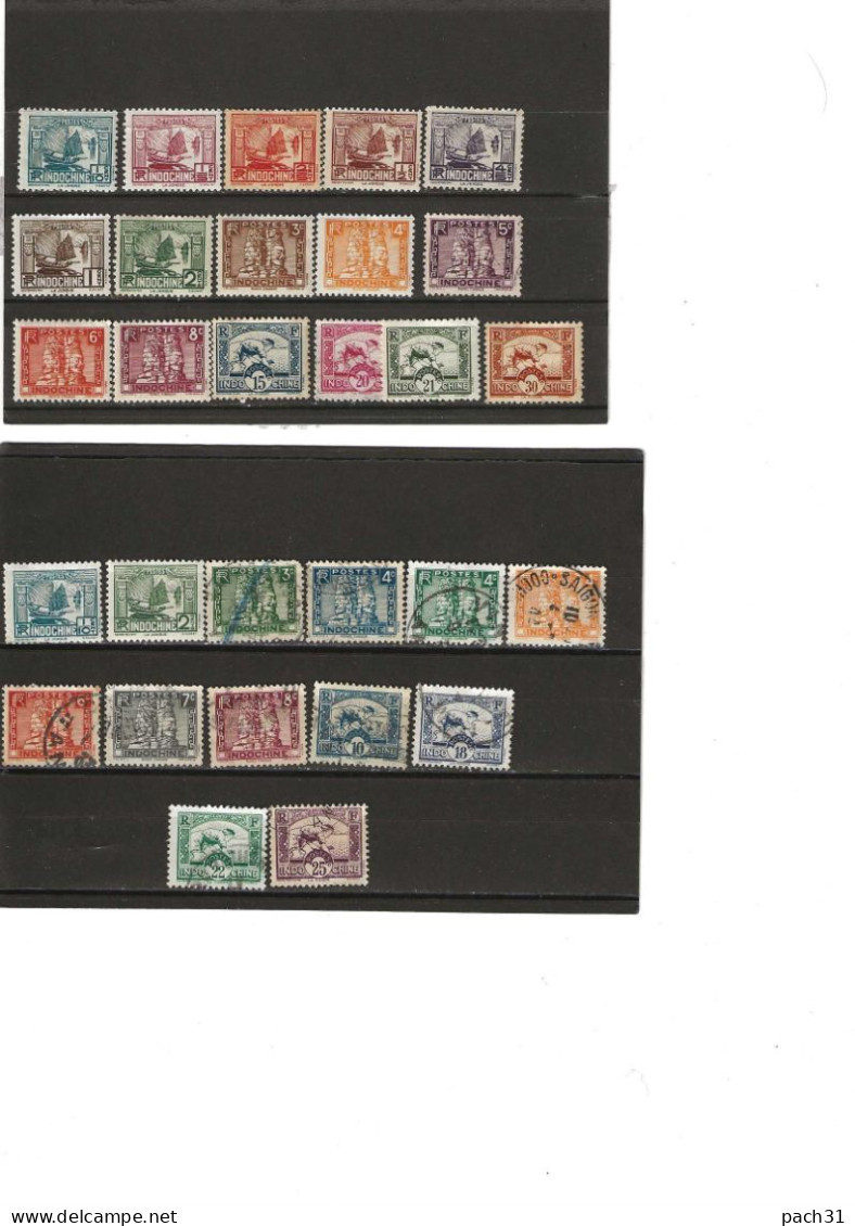 Indochine  Lot De Timbres Différents - Autres & Non Classés