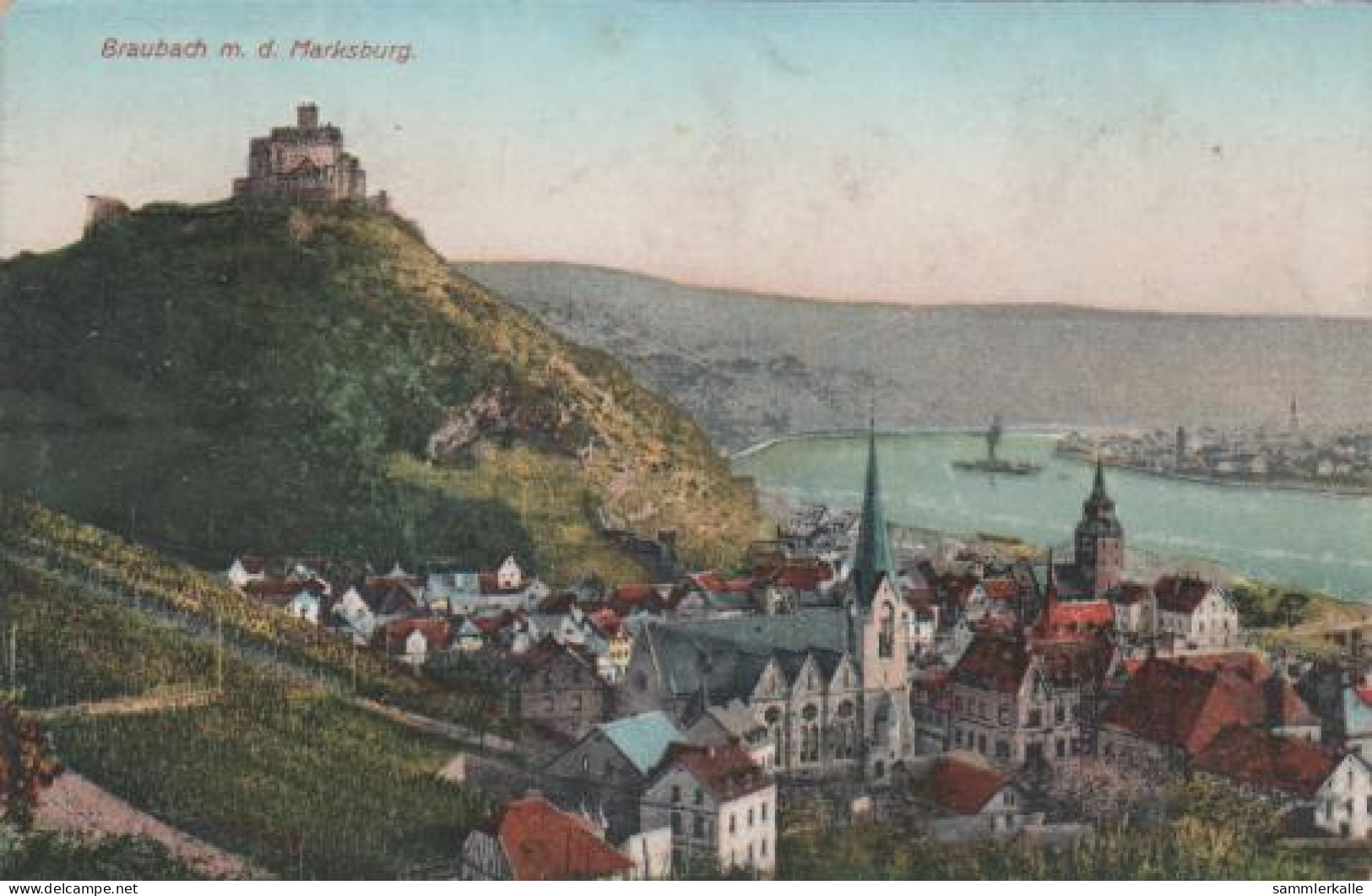 7469 - Braubach Mit Der Marksburg - Ca. 1935 - Braubach