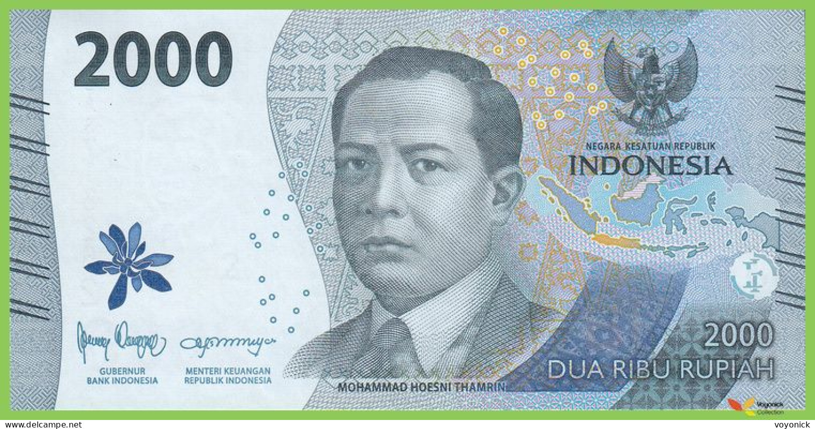 Voyo INDONESIA 1000/2000 Rupiah 2022 P162-163 B617a-618a CAA/LAS UNC  Dancers - Indonesia