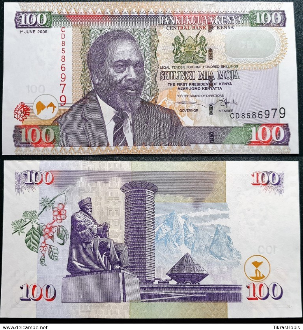 Kenya 100 Shillings, 2005 P-48A - Kenya