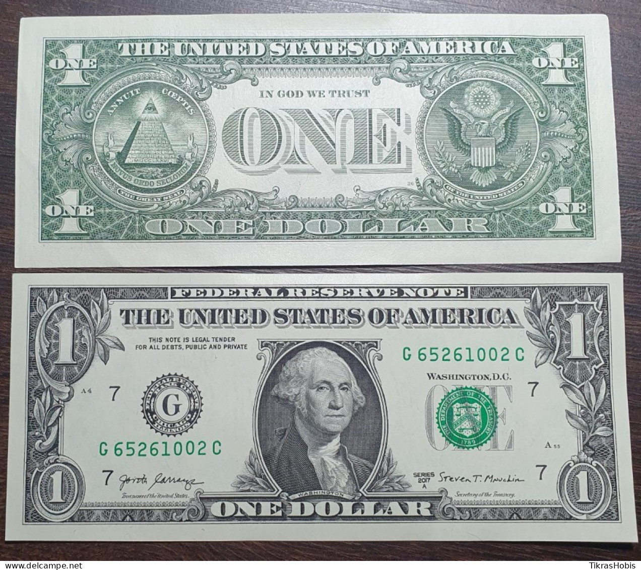 US $ 1, 2017 P-544Ag - National Currency