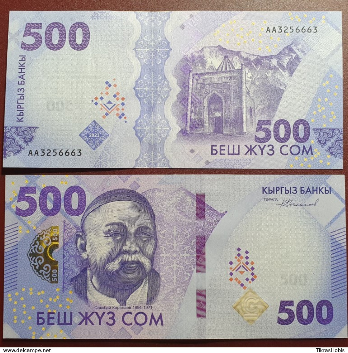 Kyrgyzstan 500 SOM, 2023 P-38 - Kirgisistan