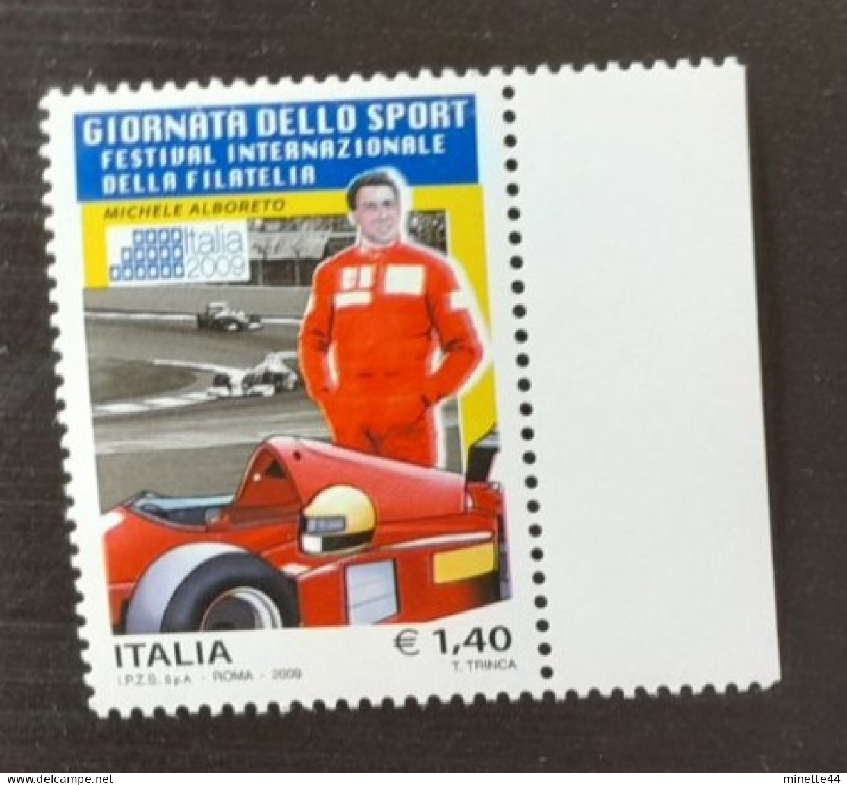 ITALIE ITALIA 2009 MNH**  F1 FORMULE 1 ALBORETO - Auto's