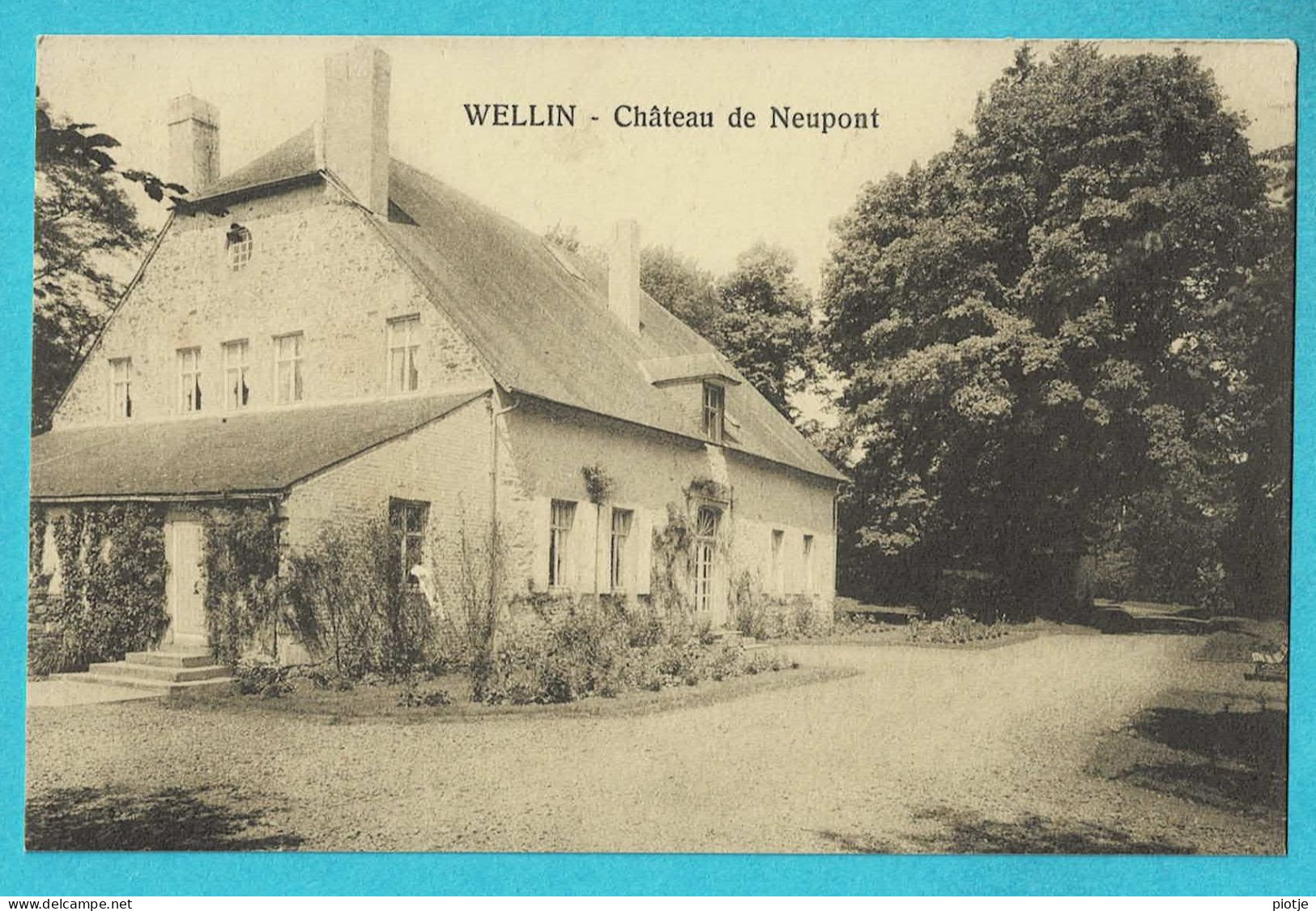 * Wellin (Luxembourg - La Wallonie) * Chateau De Neupont, Kasteel, Schloss, Castle, Unique, TOP, Rare - Wellin